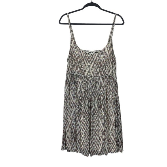 Free people patterned baby doll dress - Picture 1 of 7